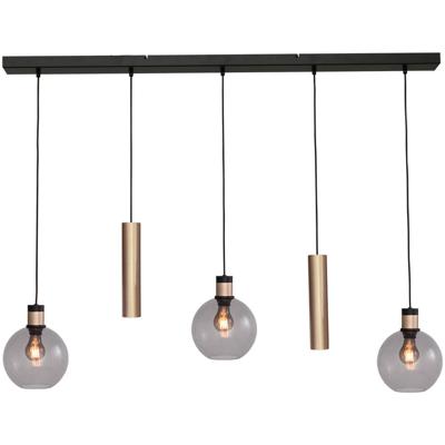 Masterlight HanglampLazise 2 3x Ø 20cm en 2x GU10 goud - 2941-05-02-130520RG2