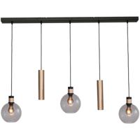 Masterlight HanglampLazise 2 3x Ø 20cm en 2x GU10 goud - 2941-05-02-130520RG2