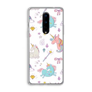 Fantasiewereld: OnePlus 8 Transparant Hoesje