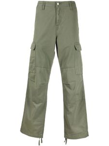 Carhartt WIP pantalon droit à poches cargo - Vert