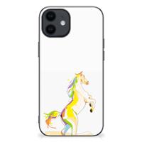iPhone 12 Pro | 12 (6.1") | Bumper Hoesje | Horse Color