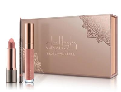 Delilah Pakket Lips Nude Lip Wardrobe Set