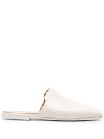 Marsèll mules en cuir à design carré - Tons neutres