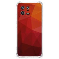 Shockproof Case voor Xiaomi 13 Polygon Red - thumbnail