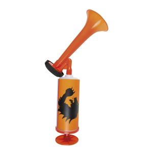 Boland Oranje Holland stadiontoeter - 2x - hand toeter - 45 cm - luchttoeter - luchthoorn