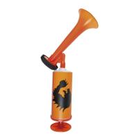 Boland Oranje Holland stadiontoeter - 2x - hand toeter - 45 cm - luchttoeter - luchthoorn