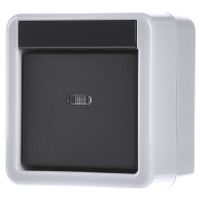 515130  - EIB, KNX push button bus coupler 1-fold, water protected IP44, surface mounting, 515130 - thumbnail