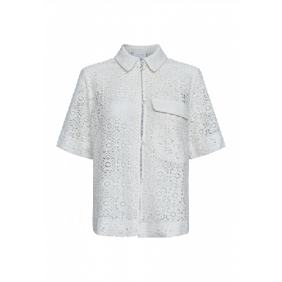 Sisters Point - Wit | Dames | Blouse | Wit | L | regular | Kamst mode