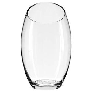 Atmosphera vaas Ovaal - transparant - glas - H23 x D14 cm