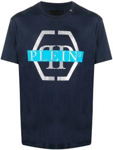 Philipp Plein t-shirt à imprimé Haxagon - Bleu