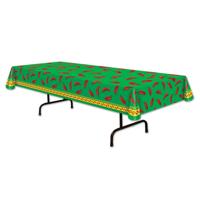 Mexicaans tafelkeed met pepers - 274 cm - plastic - tafellaken - Mexico thema