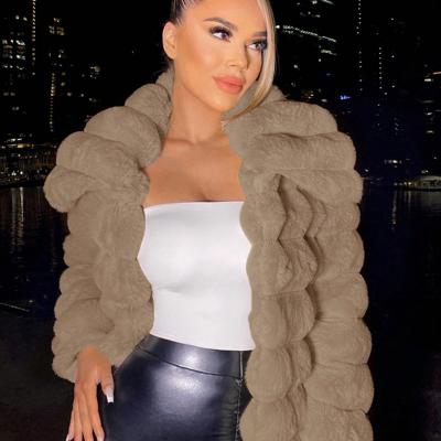 Dusty Pink Fuzzy Open Front Coat - Oversized Flannelette Jacket Camel / L