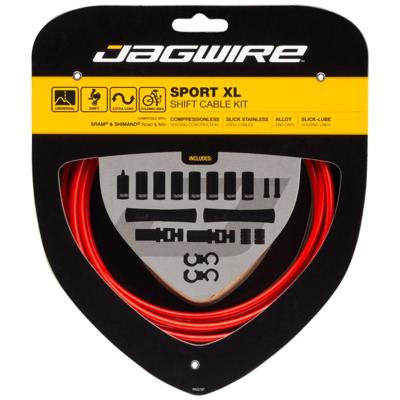 JAGWIRE Sport shift xl kit - red