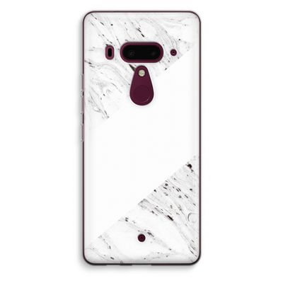 Biggest stripe: HTC U12+ Transparant Hoesje