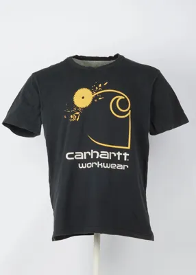 Vintage Carhartt Black T-Shirt in size M