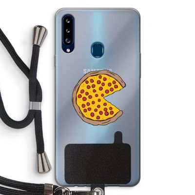 You Complete Me #2: Samsung Galaxy A20s Transparant Hoesje met koord