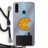 You Complete Me #2: Samsung Galaxy A20s Transparant Hoesje met koord