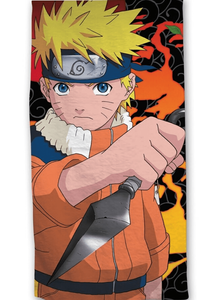 Naruto strandlaken fight 70 x 140 cm