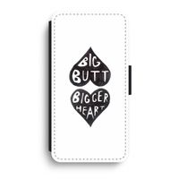 Big butt bigger heart: iPhone XR Flip Hoesje