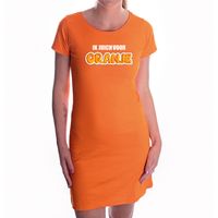 Oranje fan dress / kleding Holland ik juich voor oranje EK/ WK voor dames XL  -