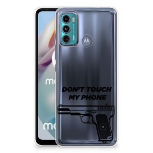 Motorola Moto G60 Silicone-hoesje Pistol DTMP
