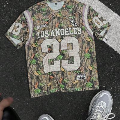 Men's Graphic Print Short Sleeve Tee - Loose Fit Dark Green XL