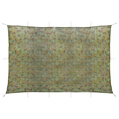 Camouflagenet met opbergtas 4x5 m groen