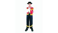Clown kinderkostuum cowboy 7-9 jaar Clown kinderkostuum cowboy 7-9 jaar