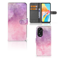 Hoesje OPPO Reno8 T 5G Pink Purple Paint