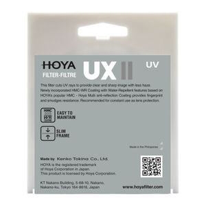 Hoya UX II UV Ultraviolet (UV) filter voor camera's 7,7 cm