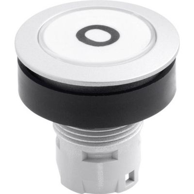 Schlegel RRJT RONTRON R JUWEL RRJT Druktoets Plat Metalen plunjer Metaal, Zwart 1 stuk(s) Piece