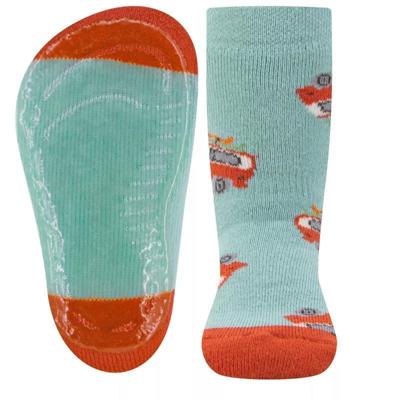 Ewers antislip sokken Stoppi softstep Bulli aquablauw-25-26