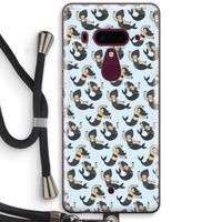 Zeemeermin: HTC U12+ Transparant Hoesje met koord