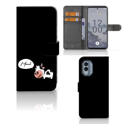 Nokia X30 Leuk Hoesje Cow Nokia X30 Leuk Hoesje Cow