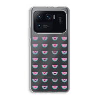 Smiley watermeloenprint: Xiaomi Mi 11 Ultra Transparant Hoesje