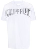 Philipp Plein t-shirt en coton à logo imprimé - Blanc - thumbnail