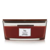 Woodwick cinnamon chai ellipse candle