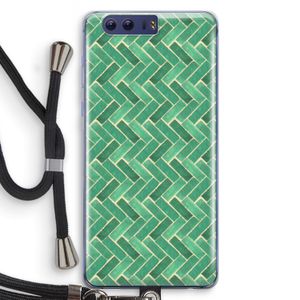 Moroccan tiles 2: Honor 9 Transparant Hoesje met koord