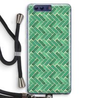 Moroccan tiles 2: Honor 9 Transparant Hoesje met koord