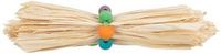 Trixie speelgoed voor knaagdier & konijn met maisblad en houten kralen (16X4 CM) - thumbnail