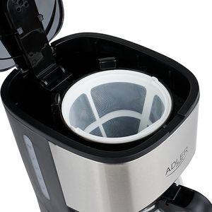 Adler AD 4407 Koffiezetapparaat voor druppelaars - 0.7l - Zwart / Zilver