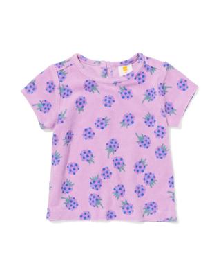 051 Baby T-shirt Badstof Bessen Paars (paars)