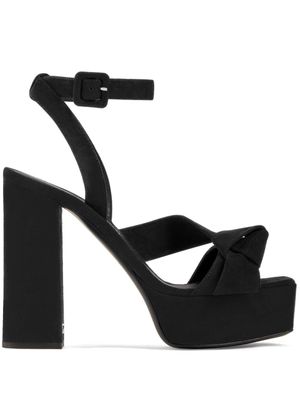 Giuseppe Zanotti sandales Laila 120 mm à plateforme - Noir