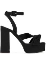Giuseppe Zanotti sandales Laila 120 mm à plateforme - Noir