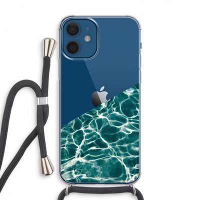 Weerkaatsing water: iPhone 12 Transparant Hoesje met koord