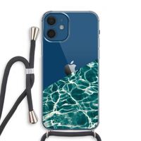 Weerkaatsing water: iPhone 12 Transparant Hoesje met koord