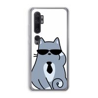 Cool cat: Xiaomi Mi Note 10 Pro Transparant Hoesje