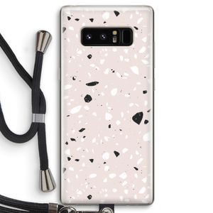 Terrazzo N°20: Samsung Galaxy Note 8 Transparant Hoesje met koord