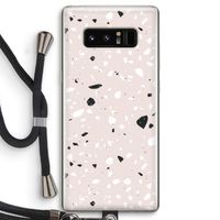 Terrazzo N°20: Samsung Galaxy Note 8 Transparant Hoesje met koord