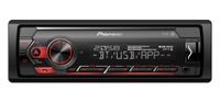 Pioneer MVH-S420BT Autoradio Rood met USB-Bluetooth